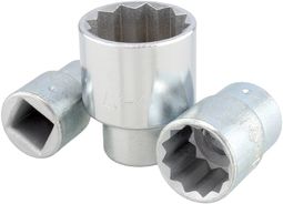 Головка торцевая кв. 1/2 22мм.12-ти гранная НИЗ цинк