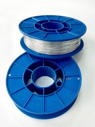 Проволока 1,0 мм оцинкованная, термообработанная, 150 метров на катушке К-118 ГОСТ 3282-74