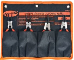 Набор съемников стопорных колец 4пр 160ммАвтоДело