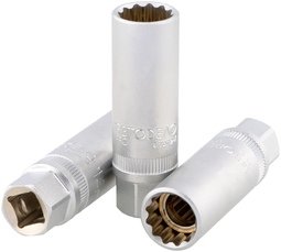 Головка 3/8 ,14мм высокая свечная с магнитом АД(Профессионал)