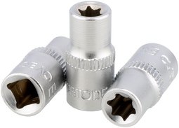 Головка торцевая E4 (1/4, L-25мм) TORX Автодело