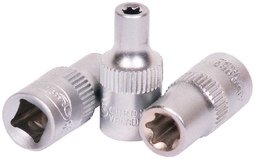 Головка торцевая E6 (1/4, L-25мм) TORX Автодело