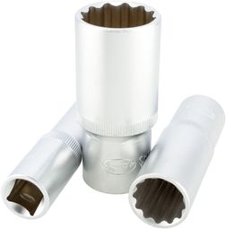 Головка торцевая кв.1/2 19мм, высокая, 12-ти гранная (АвтоДело)