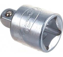 Головка переходная внутр.3/8 на внешний 1/4 Автодело