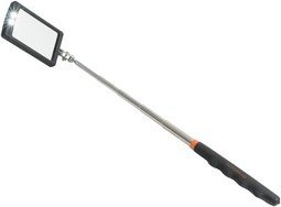 Зеркало инспекционное телескоп. с подсветкой (50*90мм, L=285-770мм) (Автодело)