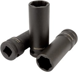 Головка 1/2 ударная 17мм для повреждённого крепежа (85 мм) Автодело