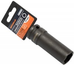 Головка 1/2 ударная 19мм для повреждённого крепежа (85 мм) Автодело