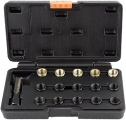 Набор для восстановления свечной резьбы 16 пр. М14*1.25мм "Автодело"