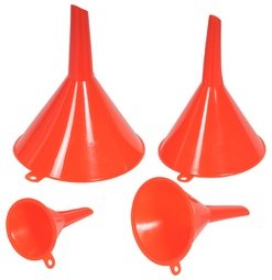 Воронка набор 4 шт (50,70,95,115мм)Автодело