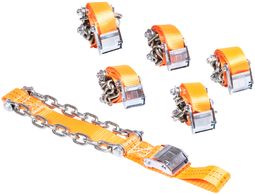 Браслет противоскольжения R16-R17 для а/м Газель спарка комплект 6 шт. в сумке (АвтоДело)