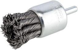 Щетка зачистная для дрели торцевая D-30мм (витая,кисточка) (АвтоDело)