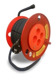 Удлинитель силовой 40м на катушке РБК16-270-001 4 розетки КГ2*2,5