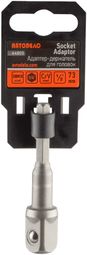 Адаптер-держатель для головок и вставок (1/2"<-->HEX1/4", L=73мм) АвтоDело 44803