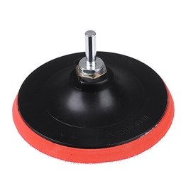 Круг шлифовальный резиновый с липучкой+переходник 125мм