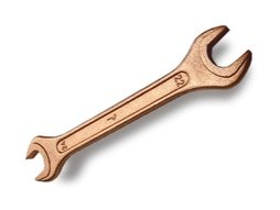 Ключ рожковый КГД 17*19 омеднен