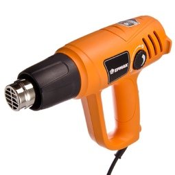 Фен технический Ермак ФТ-2000К(50-600С,250-500л/м)кейс,набор насадок