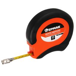 Рулетка геодезическая 15м металлическая Ермак