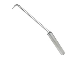 Крюк для вязки арматуры с металлической ручкой