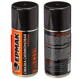 Смазка силиконовая аэрозоль 200мл Ермак