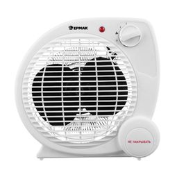 Яятепловентилятор ТВ-2002 (2 режима, 1000/2000Вт), термостат, защита от перегрева, инд. вкл. Ермак
