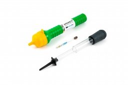 Ареометр универсальный ТОП АВТО (электролит+тосол) в пласт. тубе с воронкой