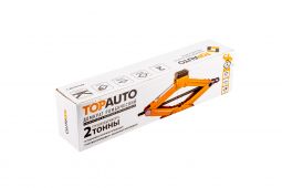 Домкрат механический ромбический 2т h 110-390мм ТОП АВТО в сумке